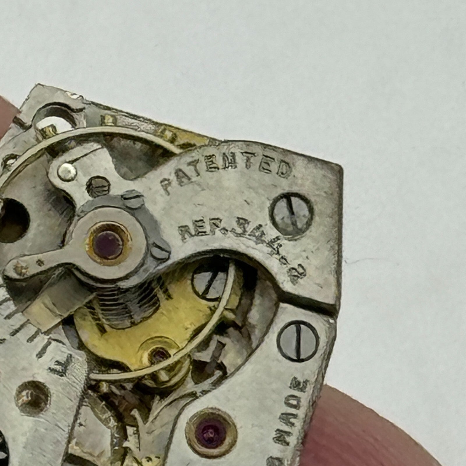 12.6mm Ladies Cyma 344.a Balance Ok Manual Wind Watch Movement Vintage PARTS