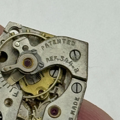 12.6mm Ladies Cyma 344.a Balance Ok Manual Wind Watch Movement Vintage PARTS