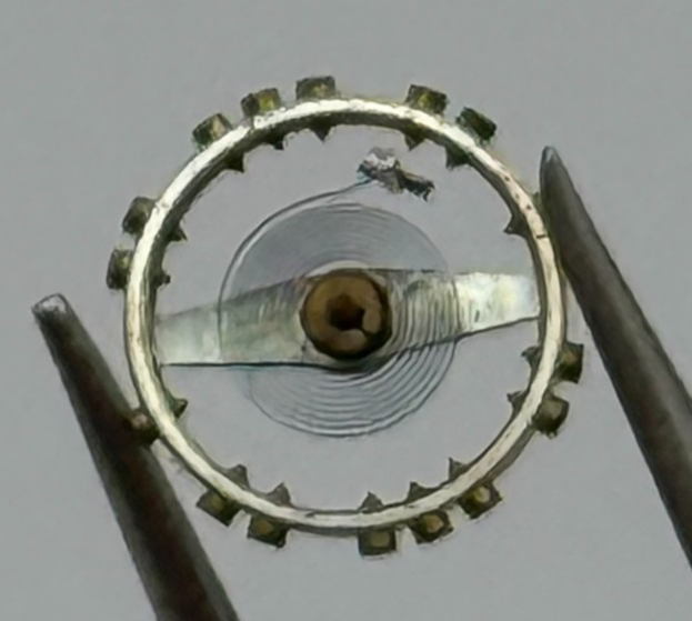 AS 976 1012 Balance Wheel Complete And Spring  29 M Watch Movement Parts NOS