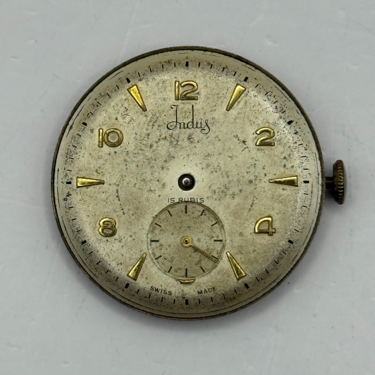 30.2mm Vintage AS 1002 984 Swiss Made Manual Wind Watch Movement PARTS REPAIR