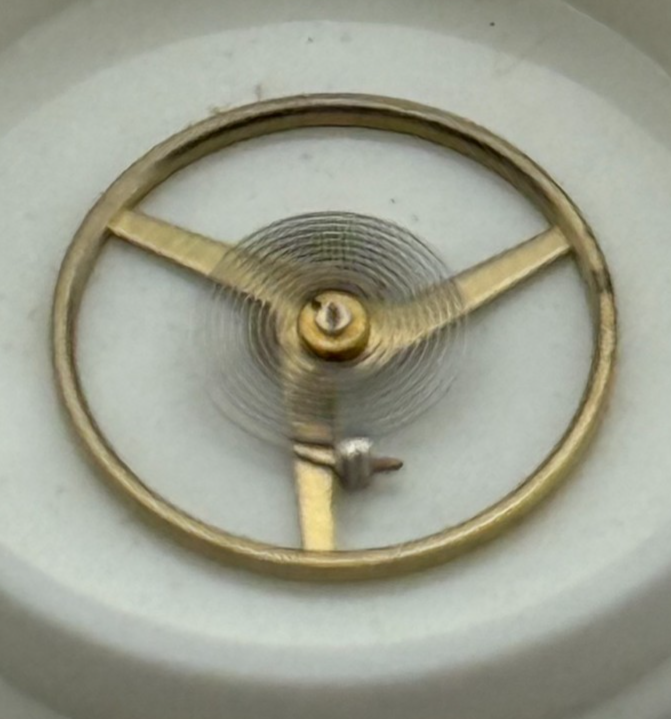 AS 1525 1526 Balance Wheel Complete And Spring 10½’’’ Inca 1430 M Watch Parts 