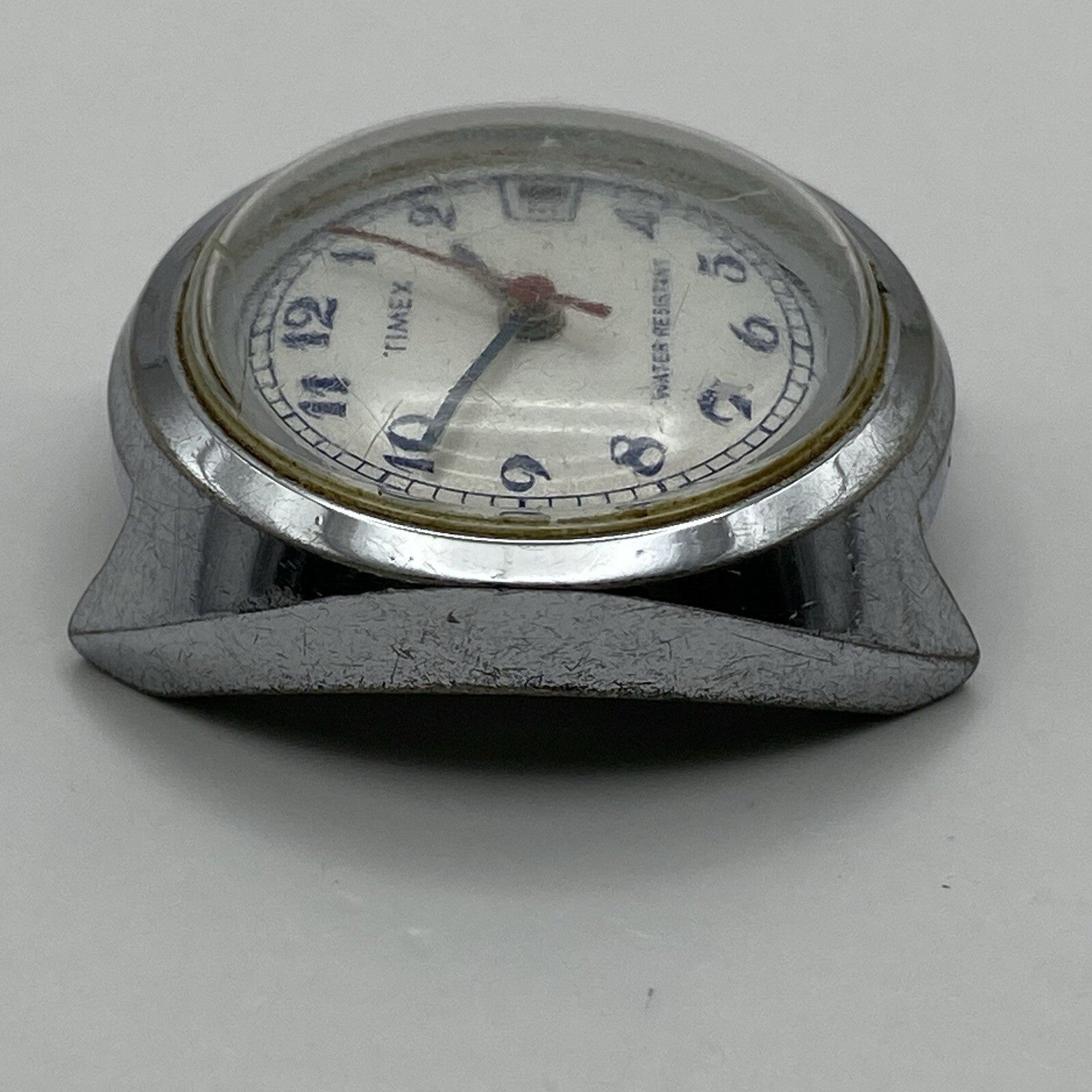 27mm Ladies Timex Sweep Seconds Date Dial GB Made Watch Head TO RESTORE