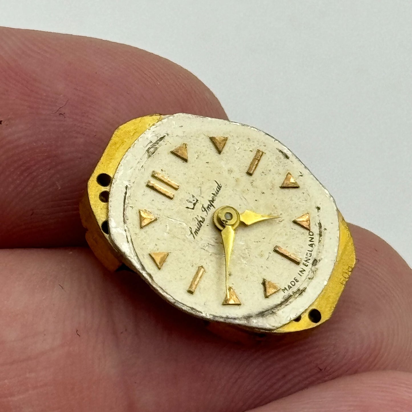 12.7mm Ladies Smiths Imperial Manual Wind Watch Movement Vintage England PARTS
