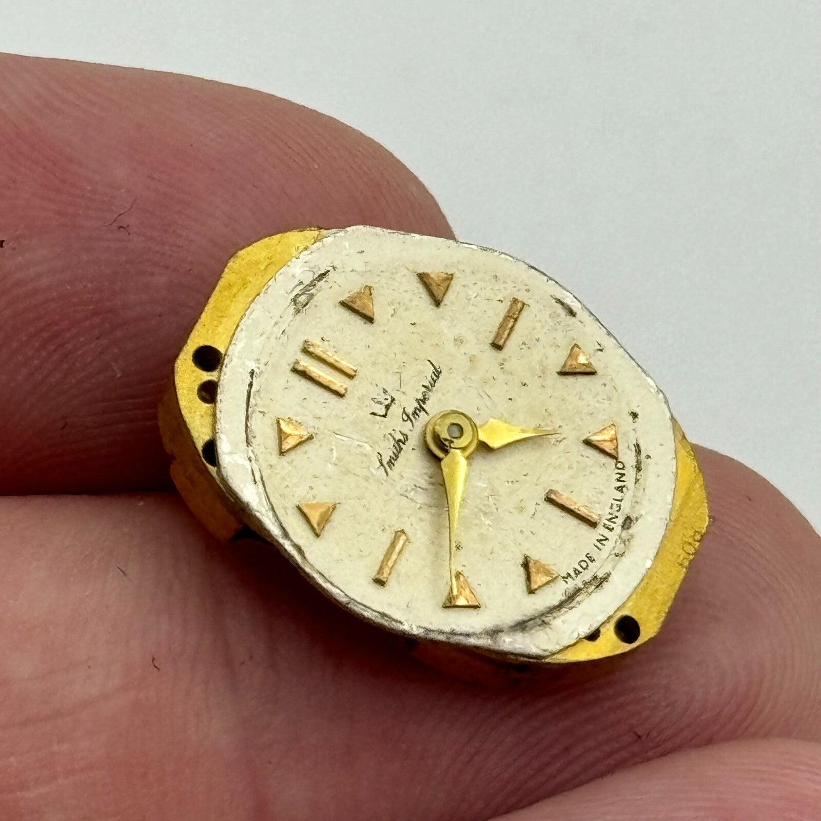 12.7mm Ladies Smiths Imperial Manual Wind Watch Movement Vintage England PARTS