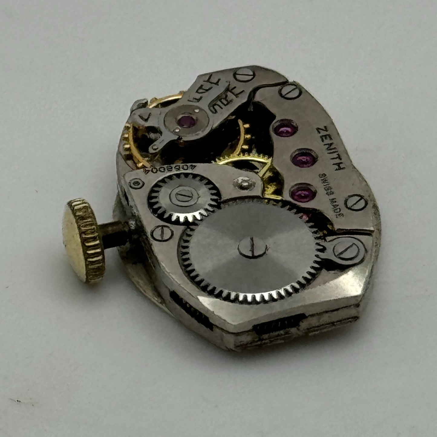 12.8mm Ladies Zenith Cal 525 W H May Nottingham Manual Wind Watch Movement PARTS