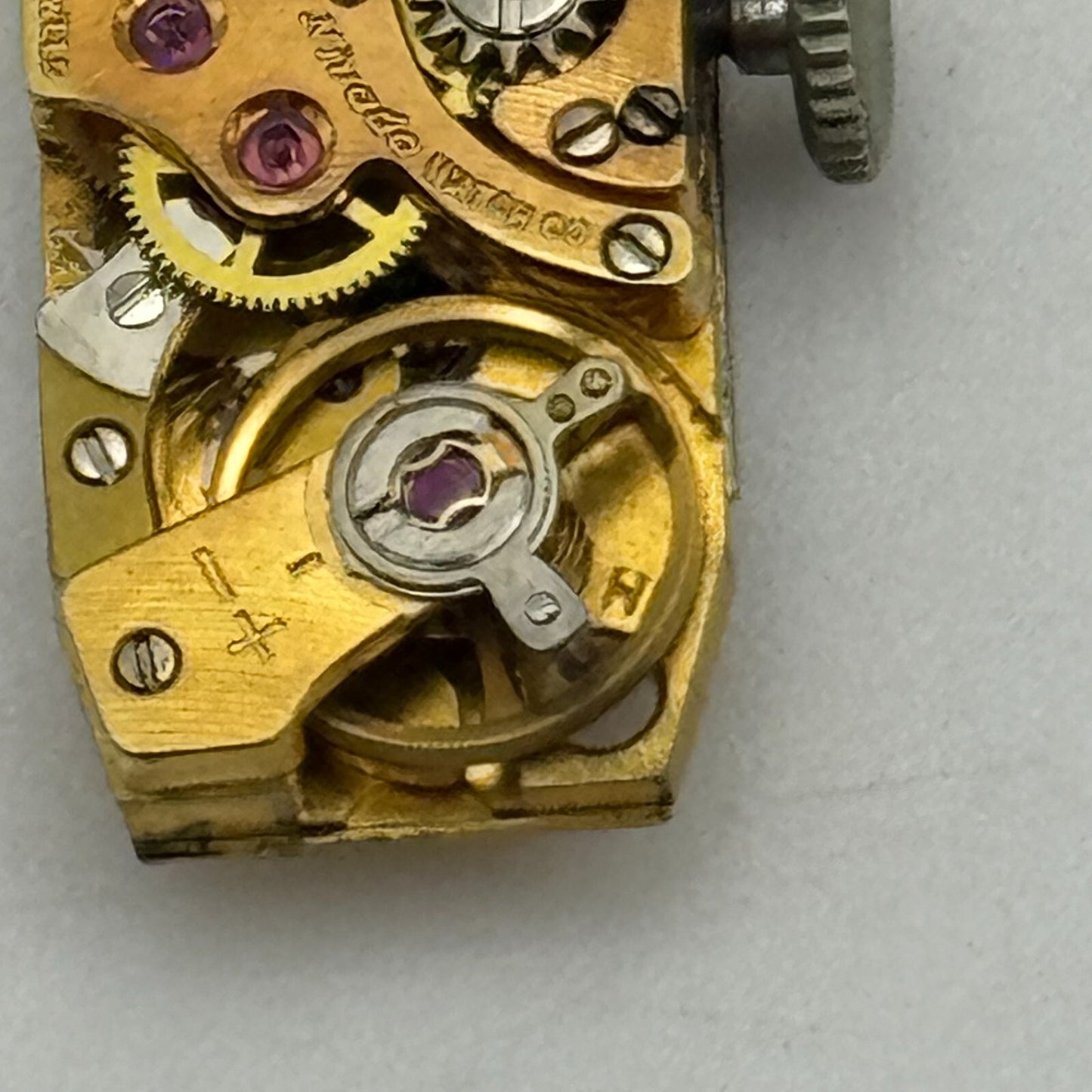 9mm Running Nivada FHF 59-21 Manual Wind 17 Jewels Swiss Watch Movement PARTS