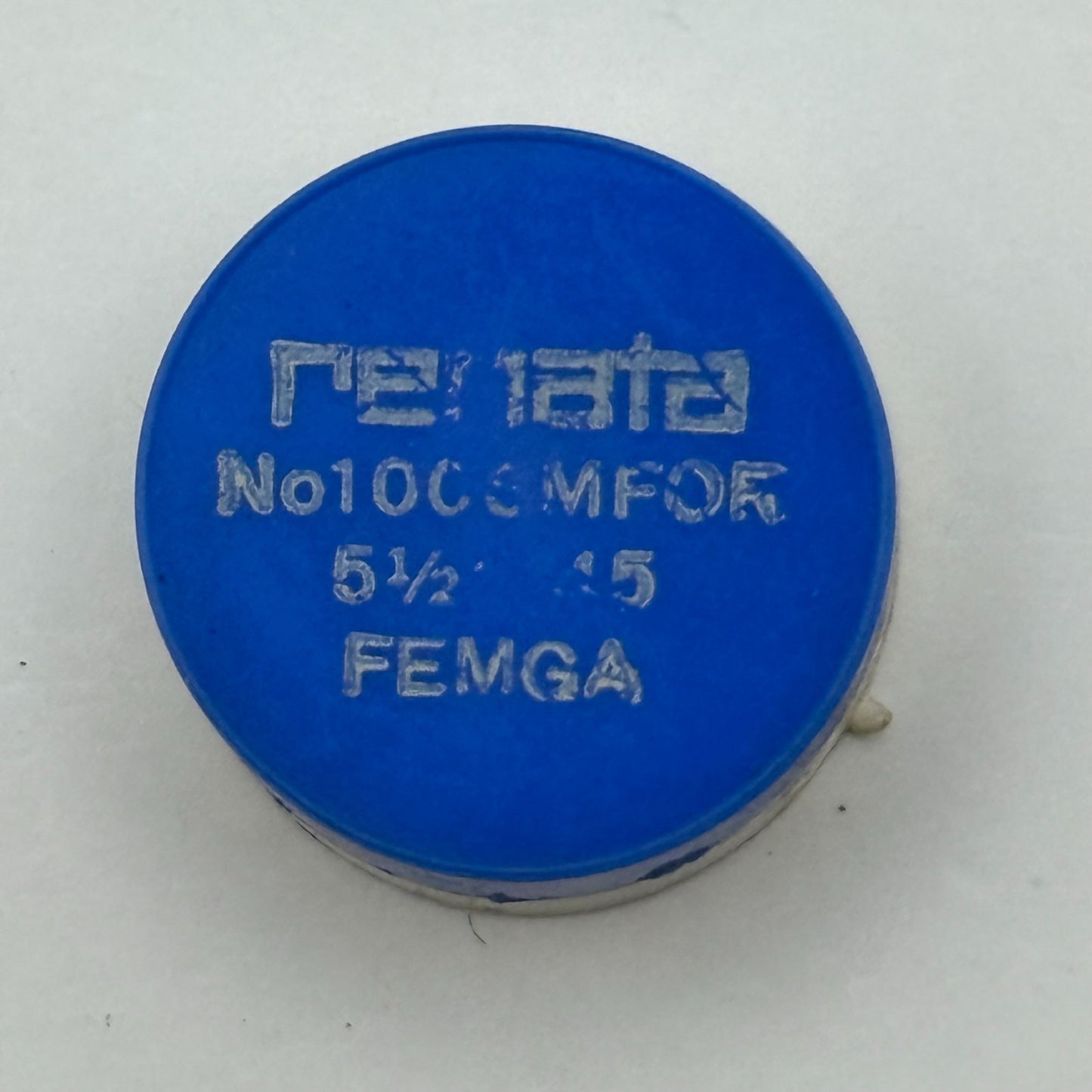 Femga 45 Balance Wheel Complete And Spring 5 1/2''' 1006 M Watch Movement Parts 