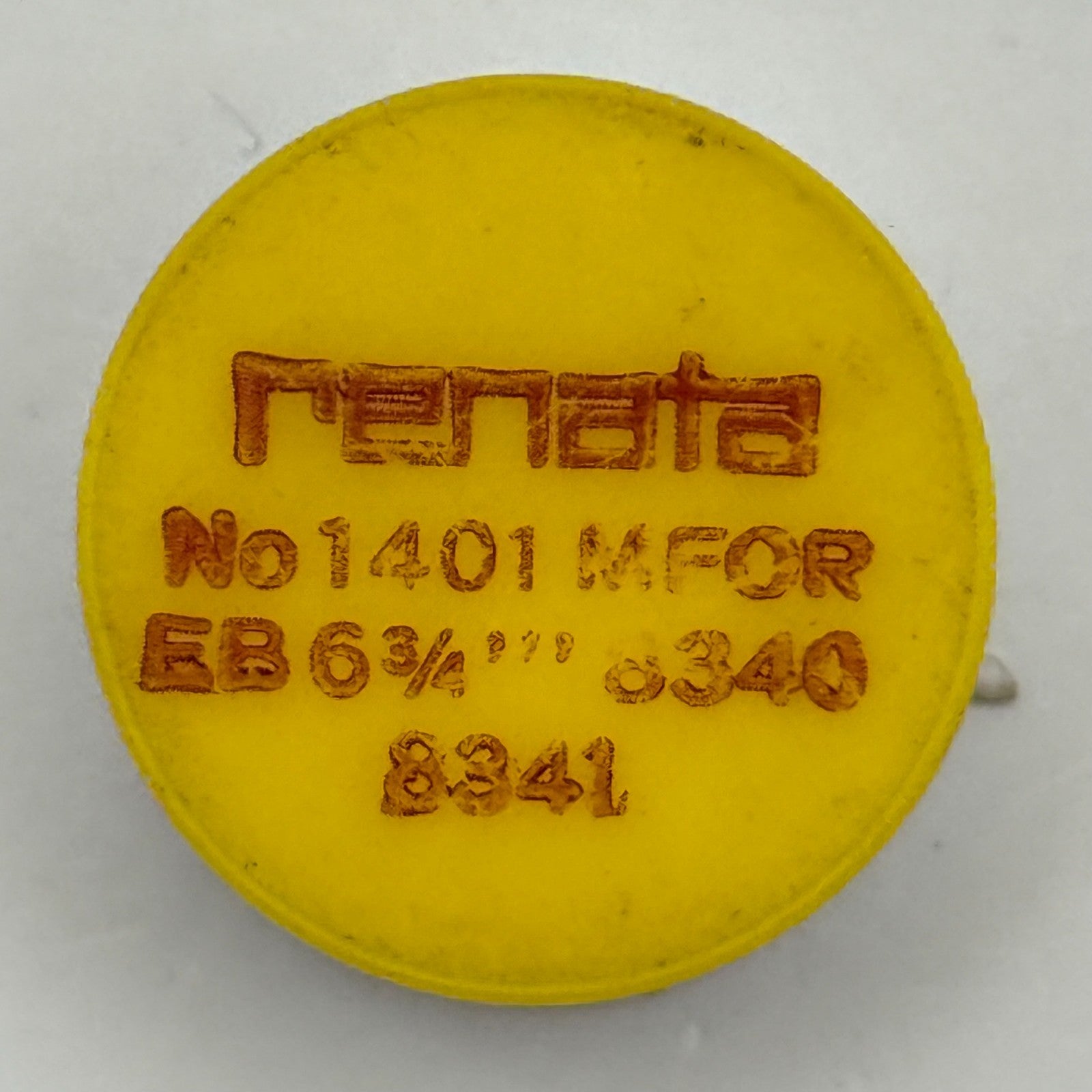 EB 8340 8341 Balance Wheel Complete And Spring 6¾’’’ Inca 1401 M Watch Movement