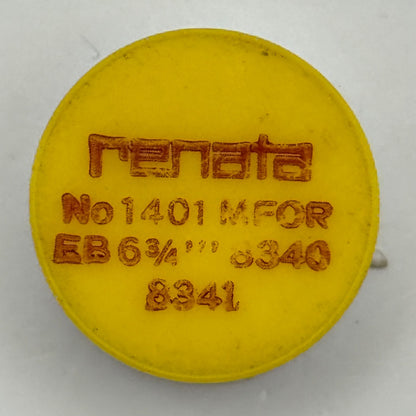 EB 8340 8341 Balance Wheel Complete And Spring 6¾’’’ Inca 1401 M Watch Movement