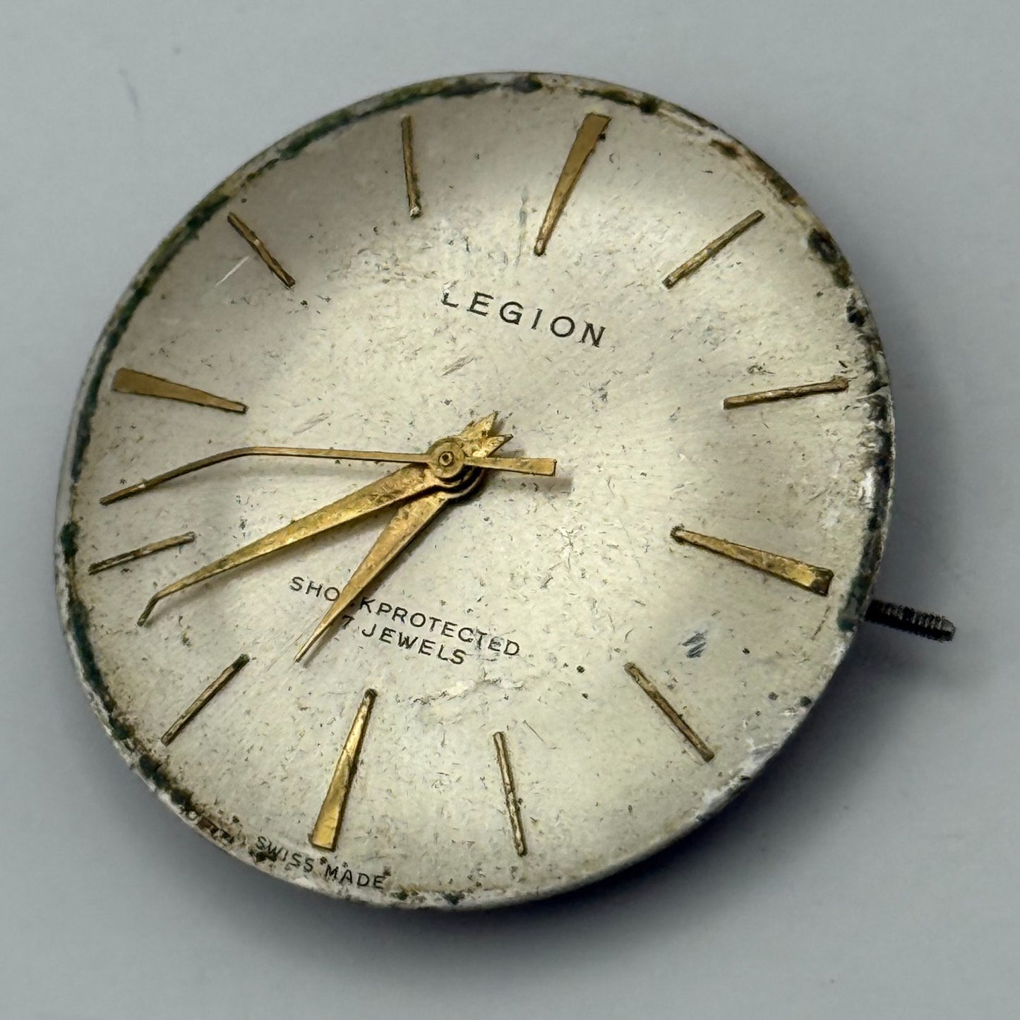 FHF ST 96 Watch Movement Legion Manual Wind Vintage Swiss Parts Repair 25.8mm