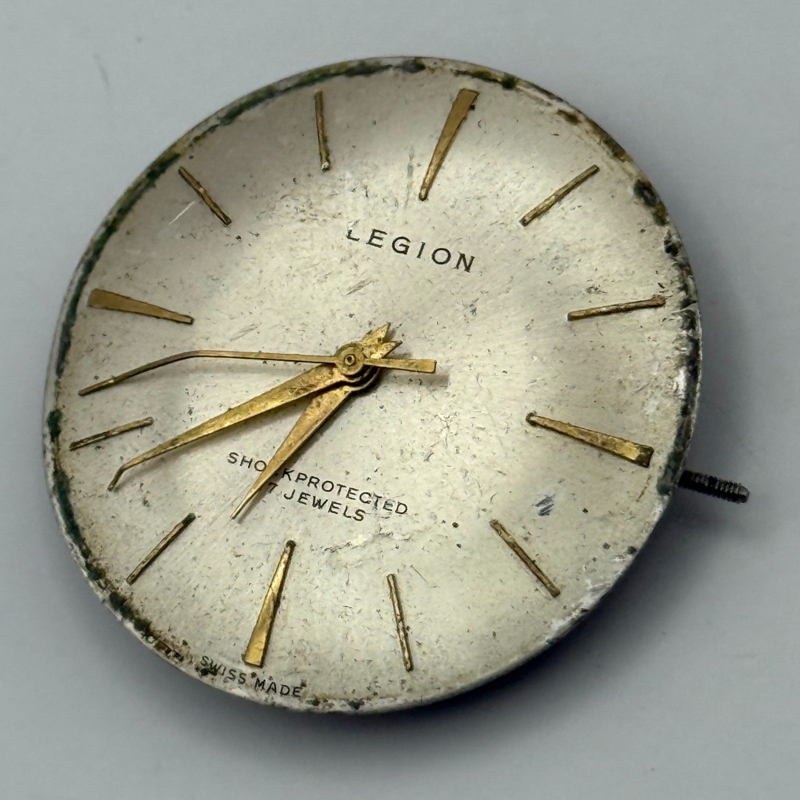 FHF ST 96 Watch Movement Legion Manual Wind Vintage Swiss Parts Repair 25.8mm