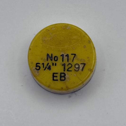 EB 1297 Balance Complete 5 1/4''' Renata 117 Watch Movement Parts Vintage NOS