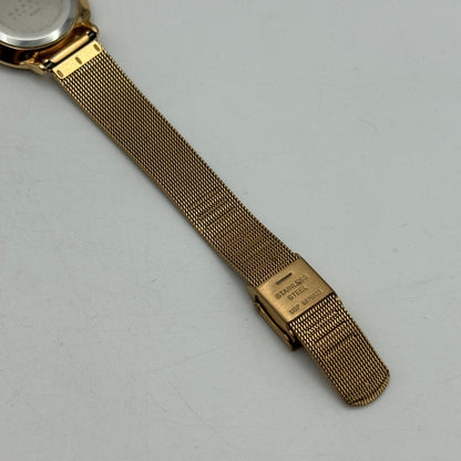 28mm Working Skagen Denmark 804SRR Steel Rose Gold Tone MOP Quartz Watch 8 Inch