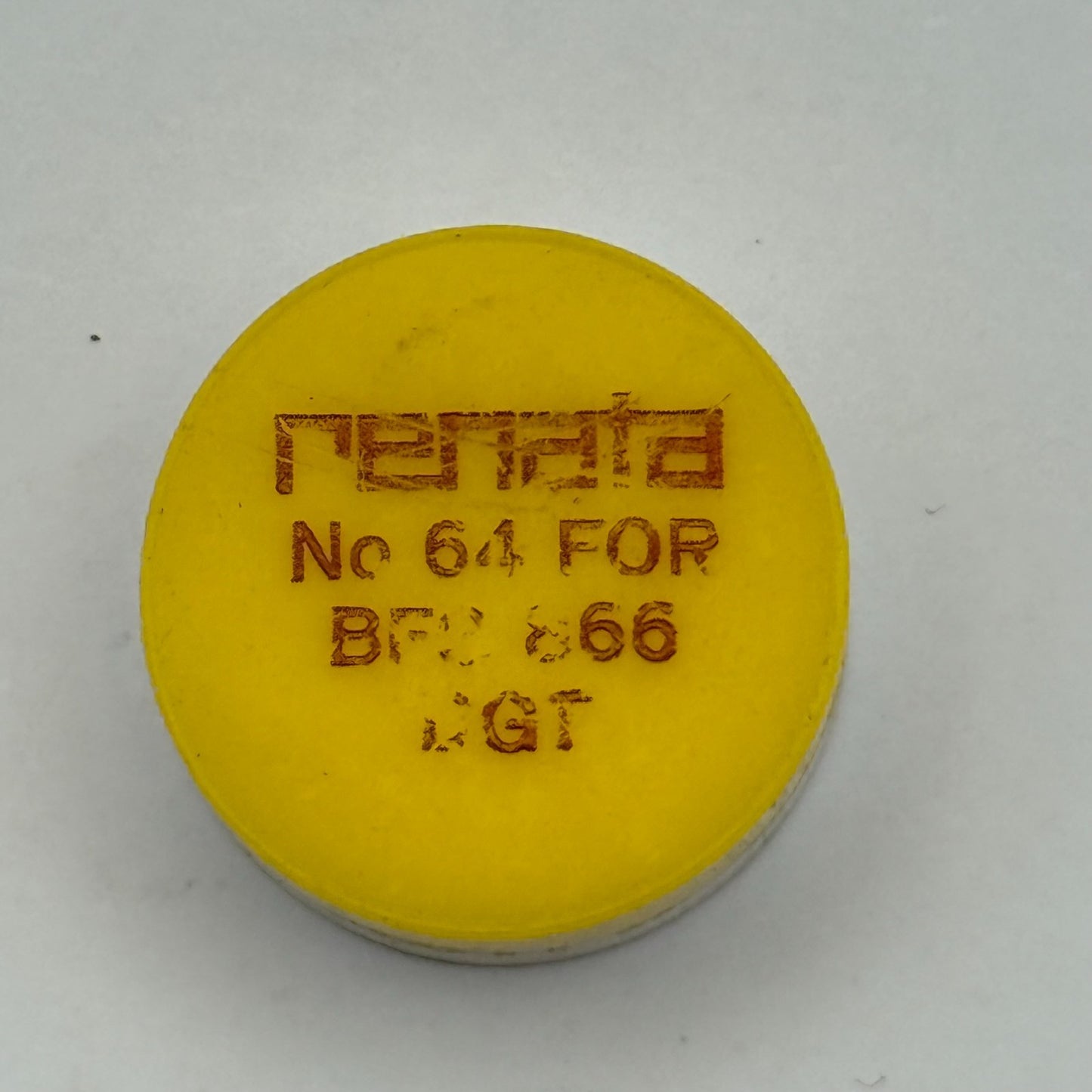 BFG 866 Balance Complete DGT Renata 64 Watch Movement Parts Vintage NOS Repair