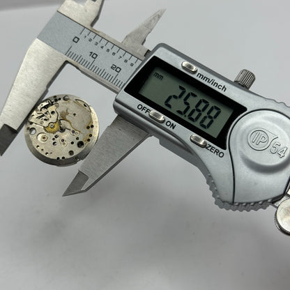 25.8mm Yeoman Mens HB Hermann Becker 1161 Manual Wind Watch Movement PARTS SPARE