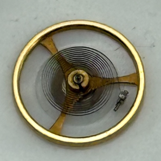 AS 1977-2 Balance Wheel Complete And Spring 1831 M Watch Movement Parts NOS