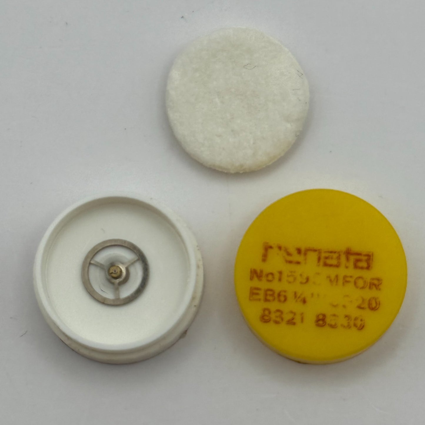 EB 8320 8321 8330 Balance Wheel Complete And Spring 6¾’’’  Watch Movement Parts 