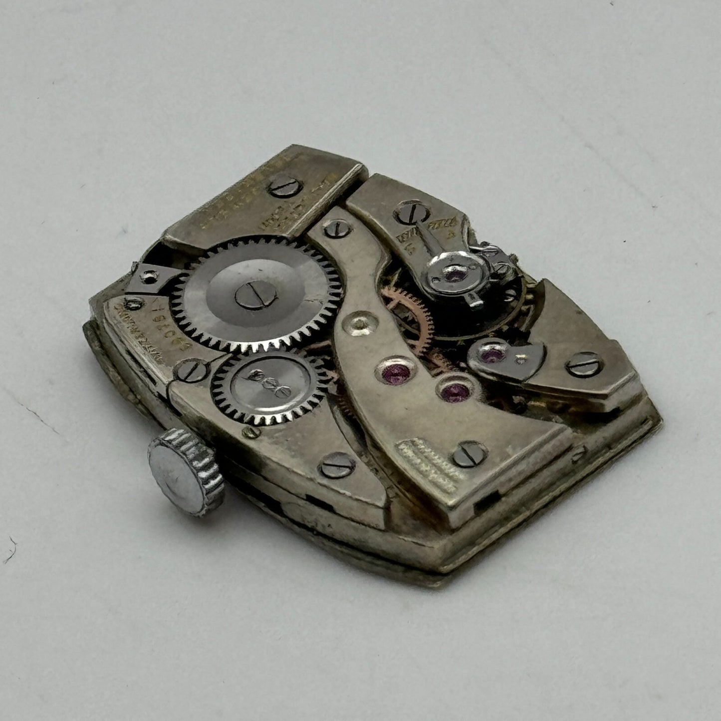 19mm Gruen 117 GR Precision Temp Adjusted Manual Wind Swiss Watch Movement PARTS
