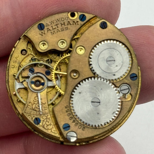 0s Men's Waltham Grade No. 160 Model 1900 American Watch Movement PARTS SPARES