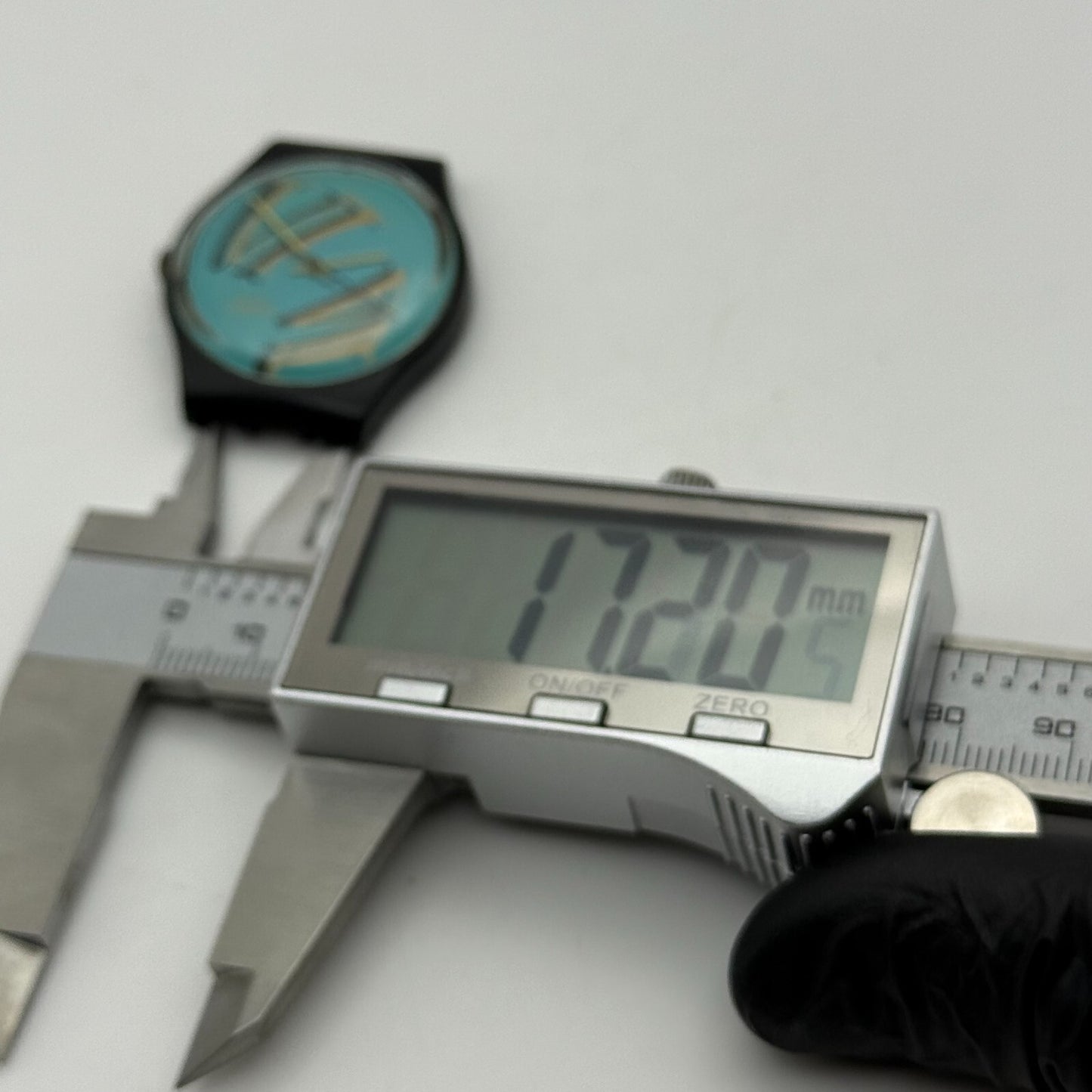 33mm Vintage 1989 Swatch GB125 Figueras Watch UNTESTED PARTS REPAIR