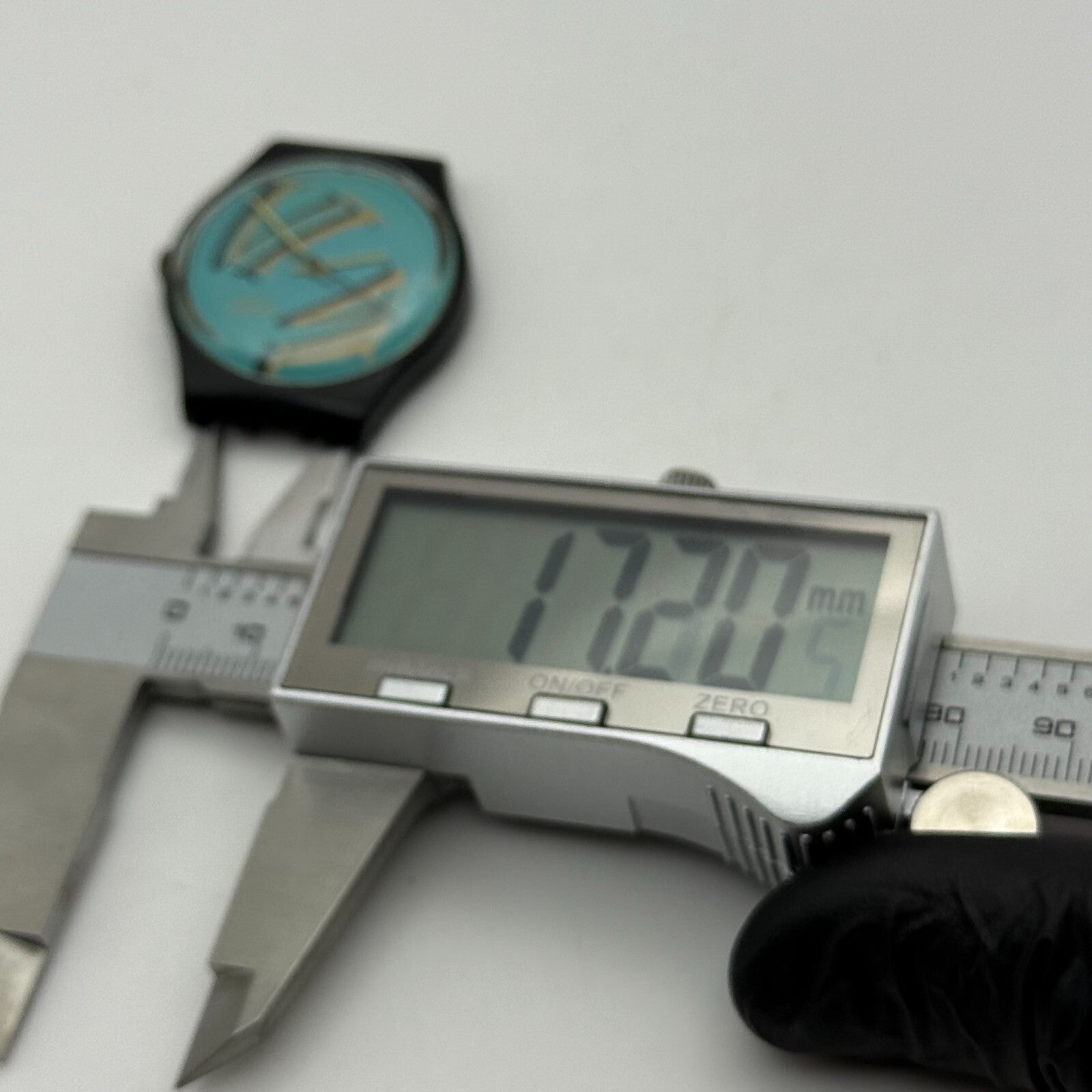 33mm Vintage 1989 Swatch GB125 Figueras Watch UNTESTED PARTS REPAIR