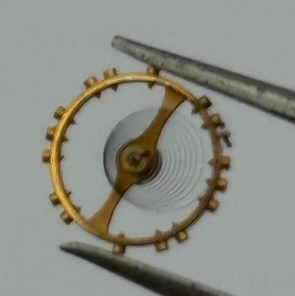 AS 1477 Balance Wheel Complete And Spring Renata 1070 M Watch Movement Parts 