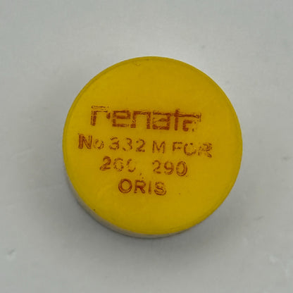 Oris 200 290 Balance Wheel Complete And Spring  332 M Watch Movement Parts NOS