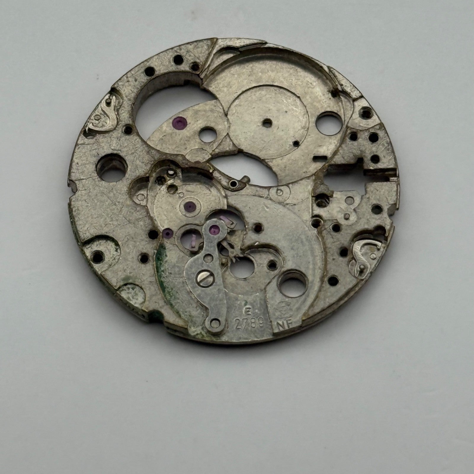 ETA 2789 NF Watch Movement Main Plate Manual Wind Vintage Swiss Parts 25.9mm