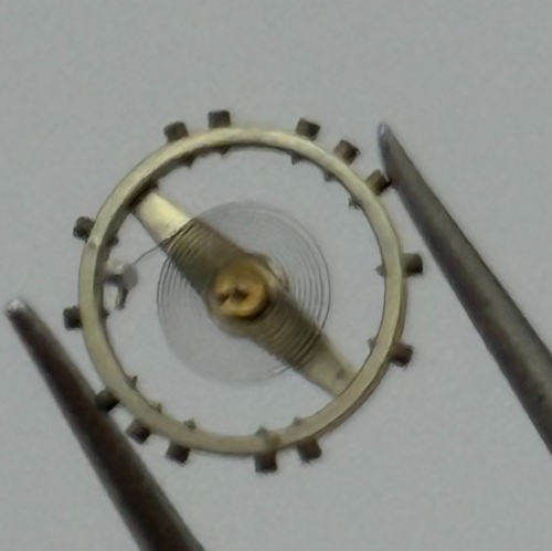 Felsa 4162 Balance Wheel Complete And Spring 1483 M Watch Movement Parts NOS