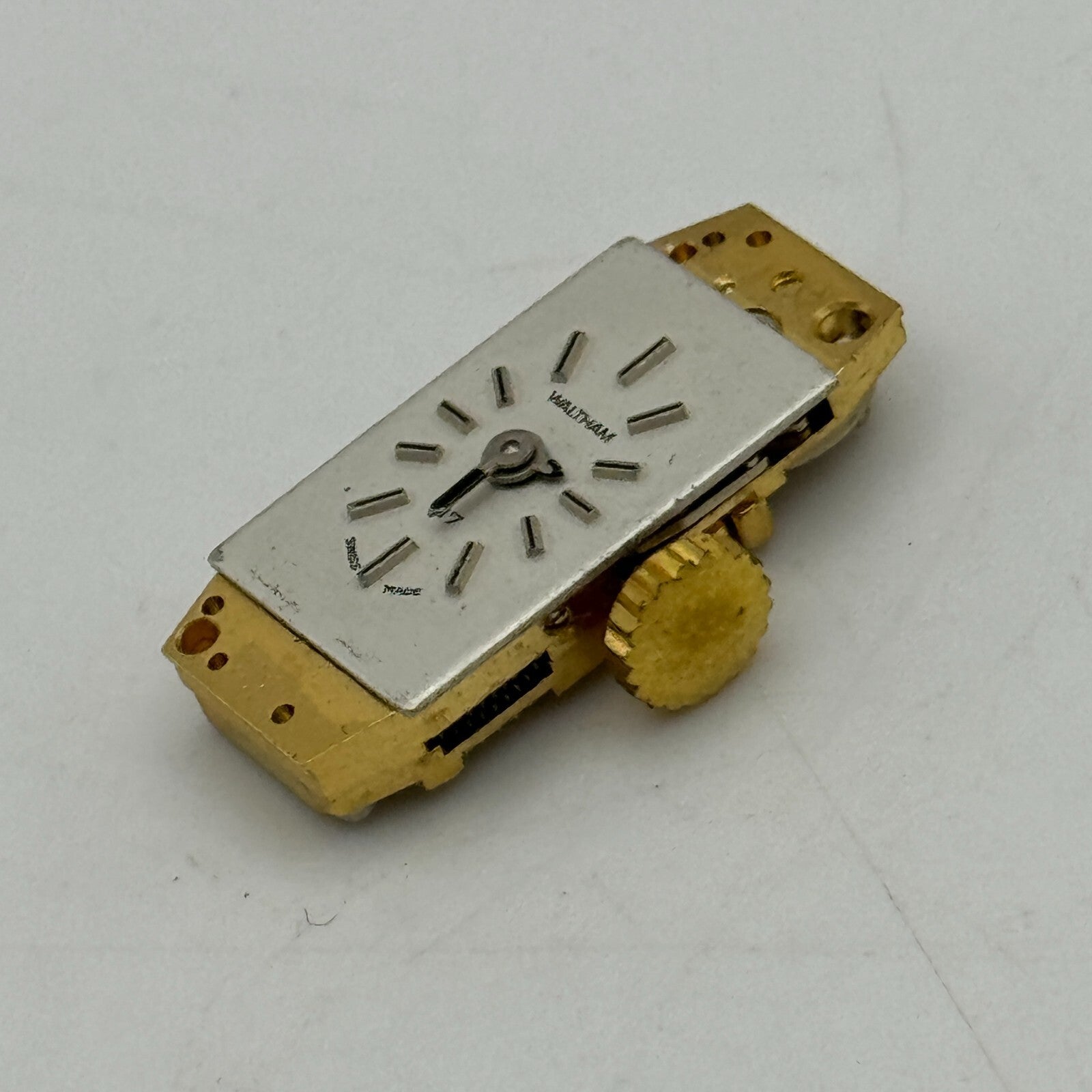 9mm Running Waltham FHF 59-21 Ladies Manual Wind Watch Movement Vintage PARTS