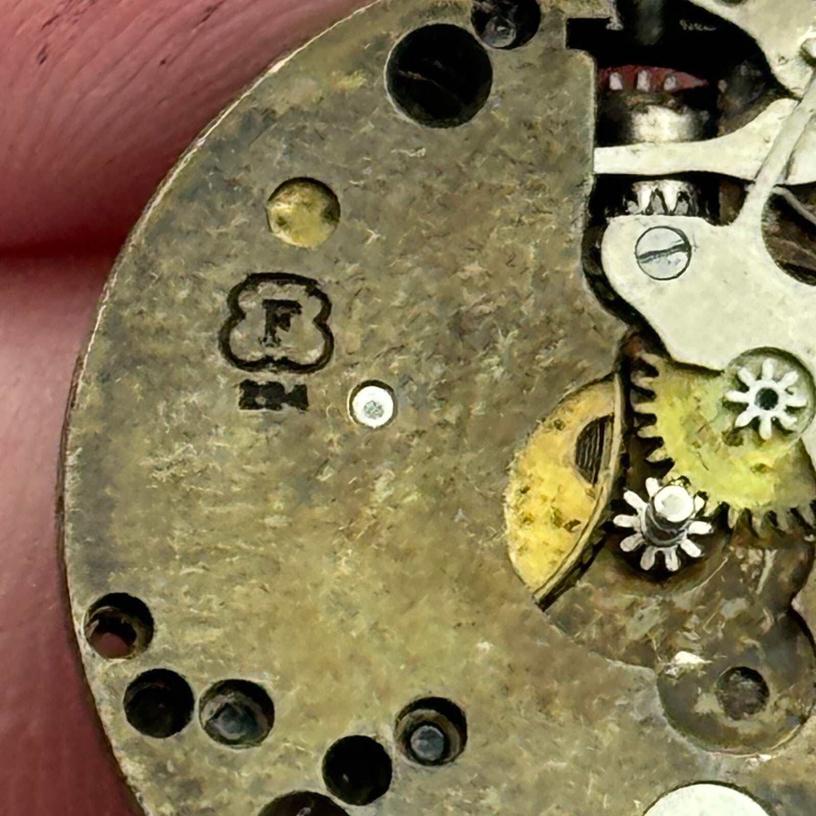 23.6mm Felsa F 294 Manual Wind Watch Movement Swiss Vintage PARTS SPARES