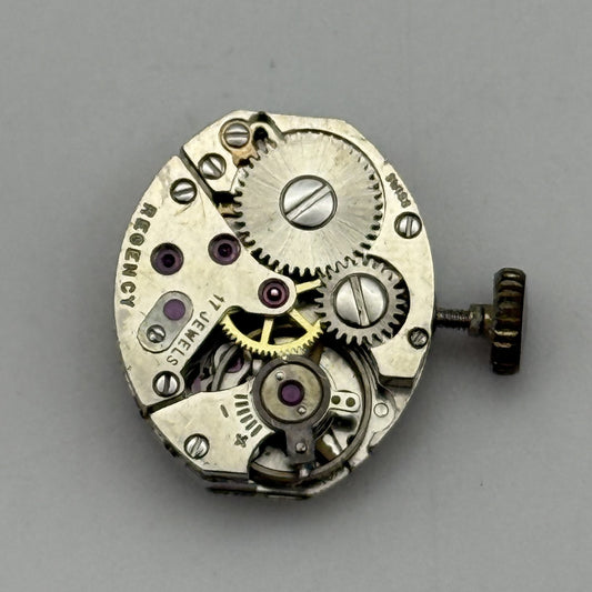 12.9mm Running Vintage Regency AS 1677 Manual Wind Swiss Watch Movement REPAIR