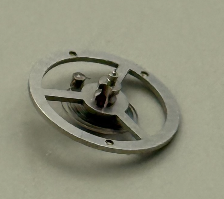 Smith 102 TY SP Balance Wheel Complete And Spring 10½’’’ Watch Movement Parts