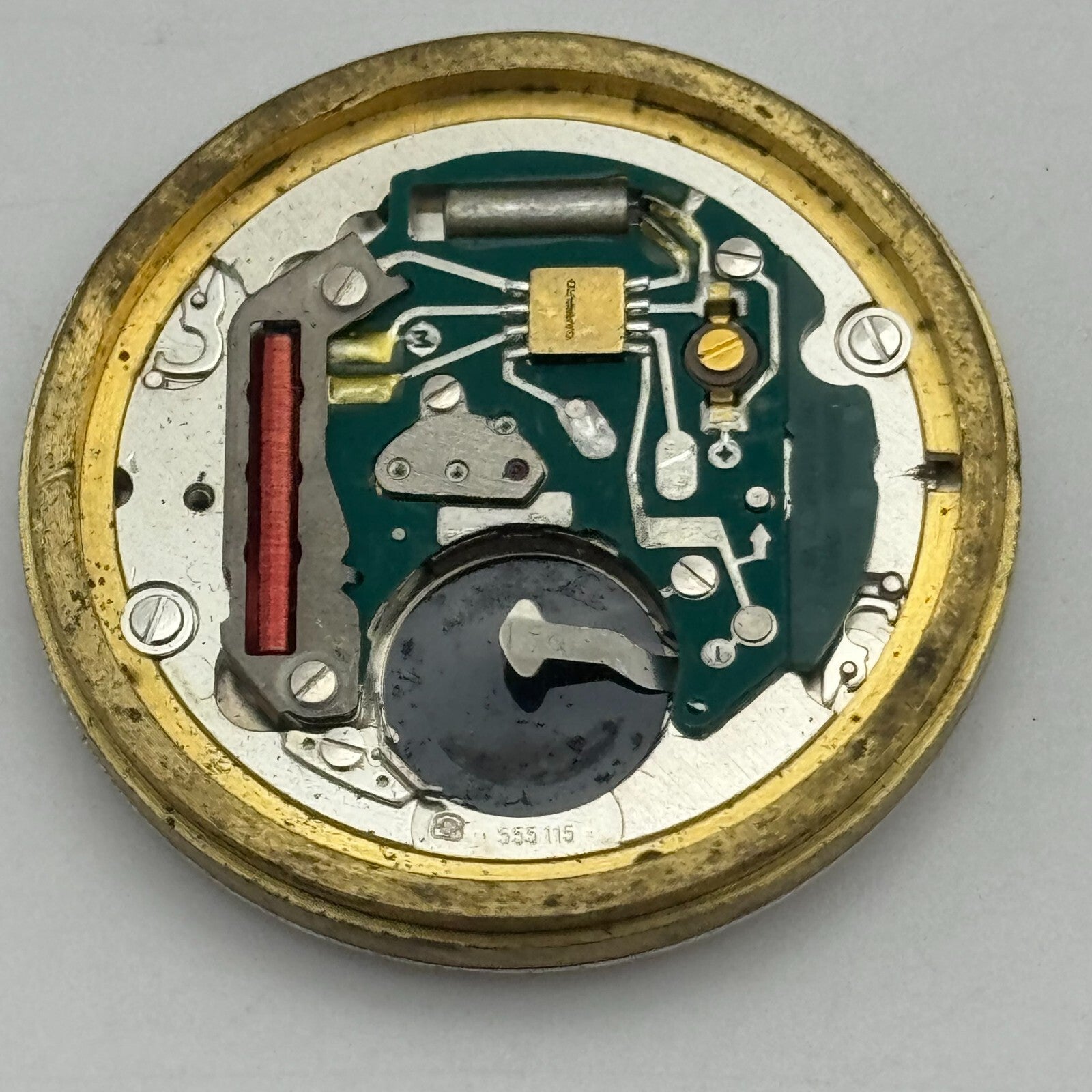31.5mm Men’s Garrard ETA 555.115 Quartz Watch Movement Vintage PARTS SPARES