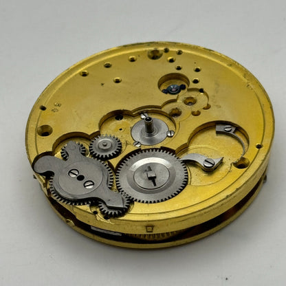 47.3mm Antique E Wineberg Walsall Pocket Watch Movement PARTS REPAIR SPARES