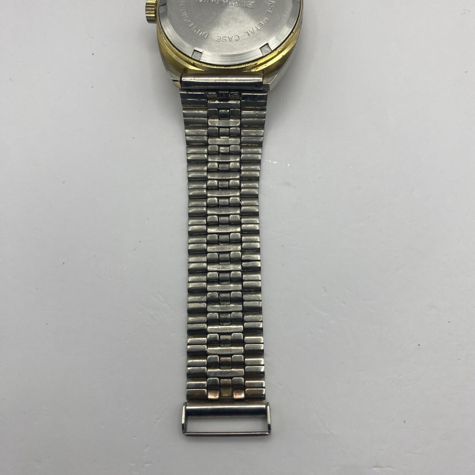 34mm WORKING Vintage Ladies Eurosonic Perfectime Amazing Green Dial 8.2 In Watch