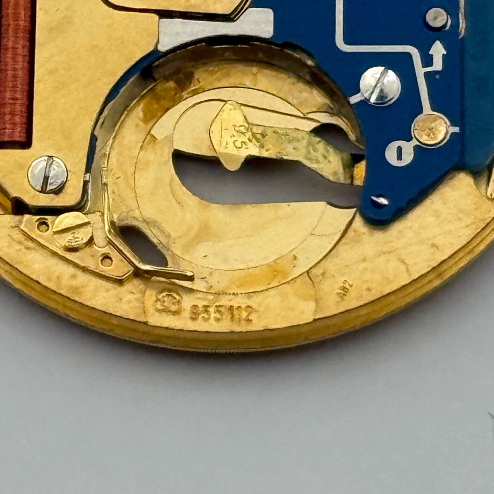 ETA 955.112 Quartz Watch Movement 7 Jewels Swiss Vintage Parts Repair 26.2mm