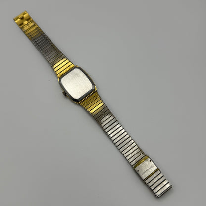 27mm Vintage Parma 17 Jewels Gold Plated Manual Wind Watch FOR PARTS / REPAIR