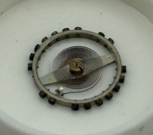 FHF 60 Balance Wheel Complete And Spring 6¾–8’’’ 200 M Watch Movement Parts NOS