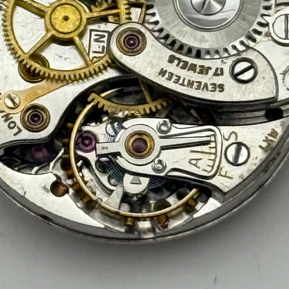 Longines 8LN Centre Seconds Manual Wind Watch Movement RARE Vintage PARTS 19.5mm