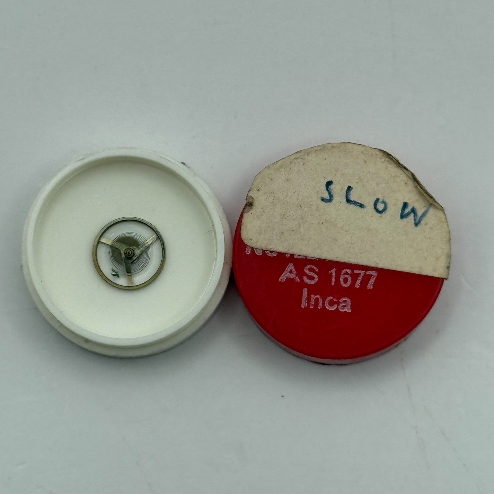 AS 1677 Balance Wheel Complete And Spring  Watch Movement Parts NOS