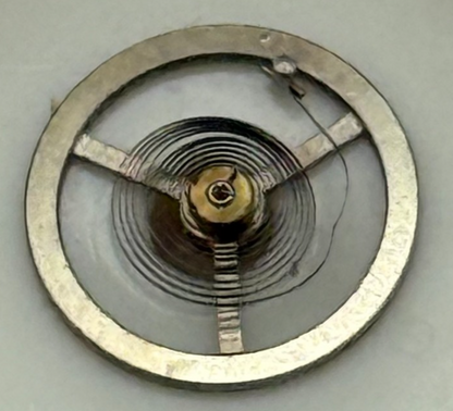 EB 1833 Balance Wheel Complete And Spring  8¾’’’ 113 Watch Movement Parts NOS