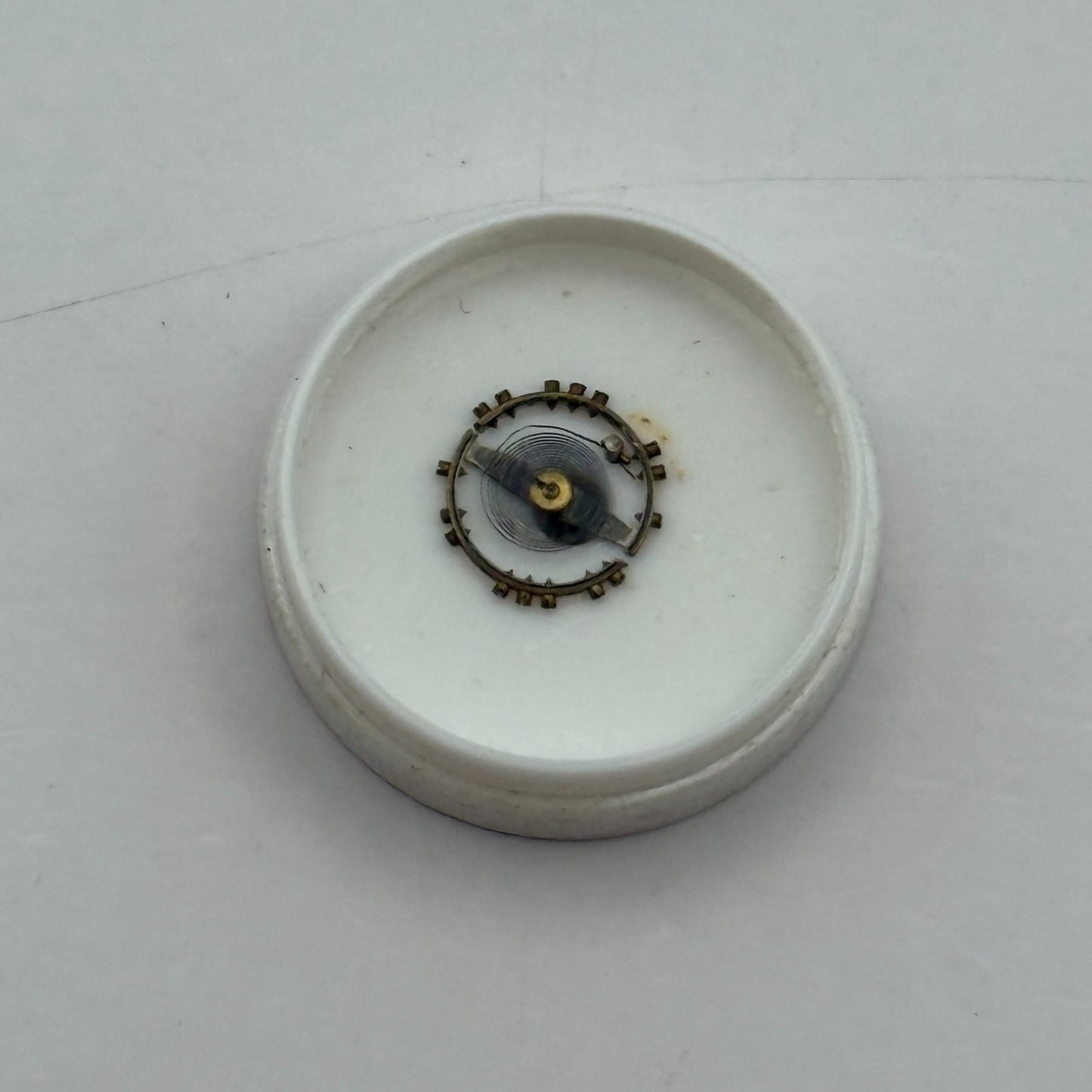 Peseux 100 Balance Wheel Complete And Spring 5 1/4''' 275 Watch Movement Parts 
