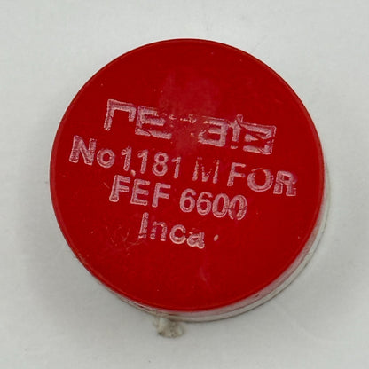 FEF 6600 Balance Wheel Complete And Spring 1181 M Watch Movement Parts NOS