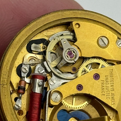 30.7mm Mens Lip Electronic French 13 Jewels Watch Movement PARTS REPAIR SPARES