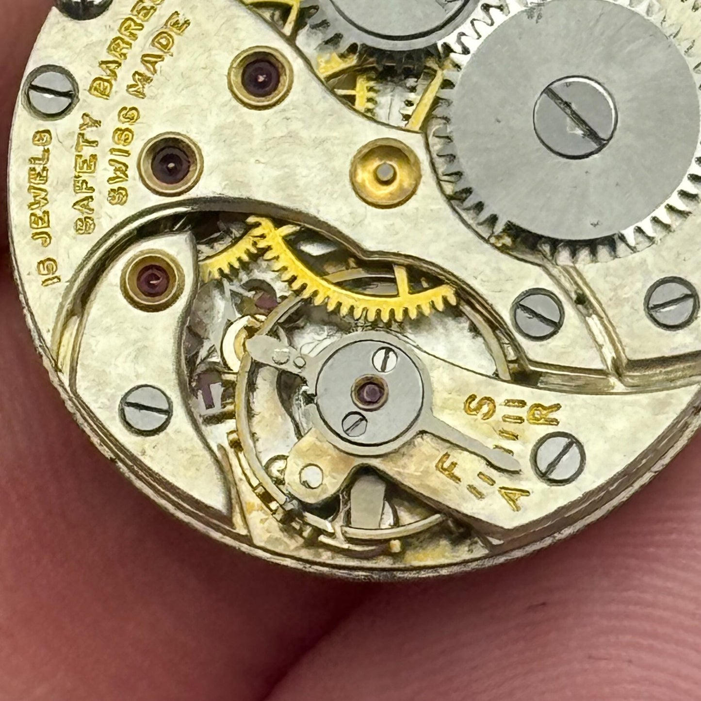 22.1mm High Grade Cortebert? Safety Barrel Manual Wind Watch Movement PARTS