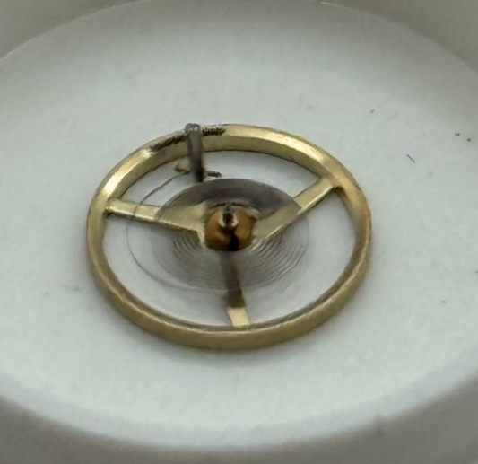AS 1977-2 Balance Wheel Complete And Spring Inca 1831 M Watch Movement Parts NOS