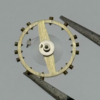 AV 120 Balance Wheel Complete And Spring 6 3/4–8’’’ 485 Watch Movement Parts NOS