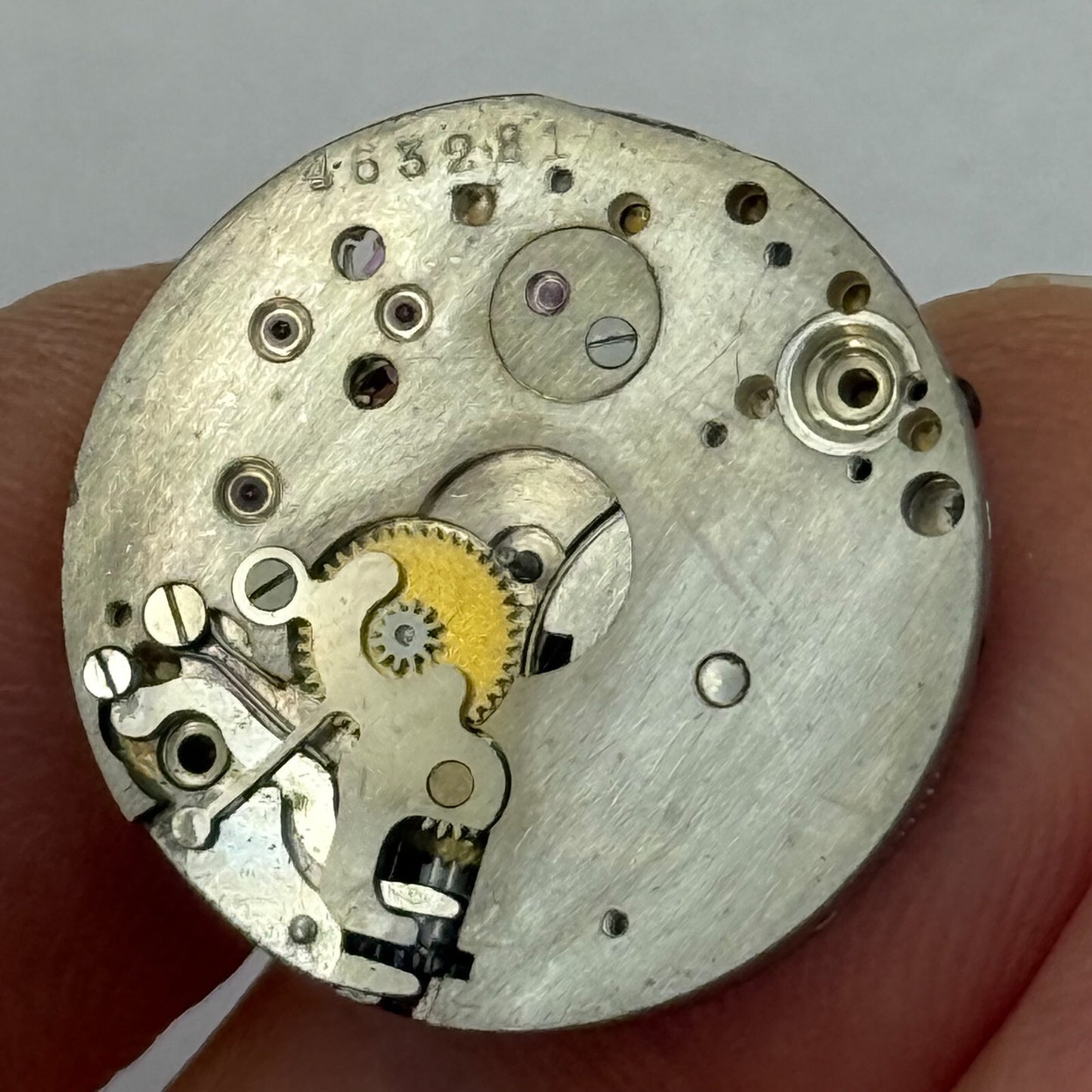 21.9mm Vintage Terminus High Grade Swiss Manual Wind Watch Movement PARTS