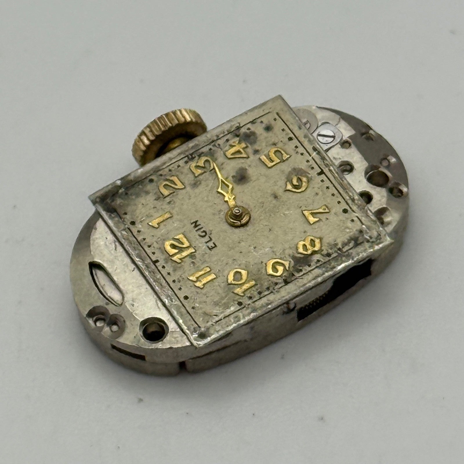 Elgin Grade 541 Model 2 Watch Movement 1951 21/0s American Parts Repair Ladies
